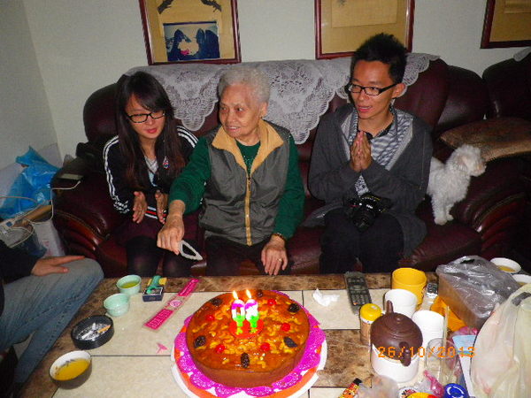 中崎蛋糕本舖(創始店):布丁蛋糕獻壽表心意