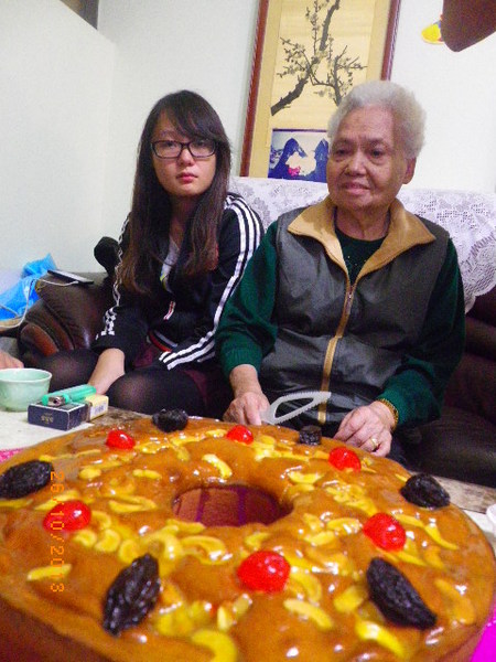 中崎蛋糕本舖(創始店):布丁蛋糕獻壽表心意