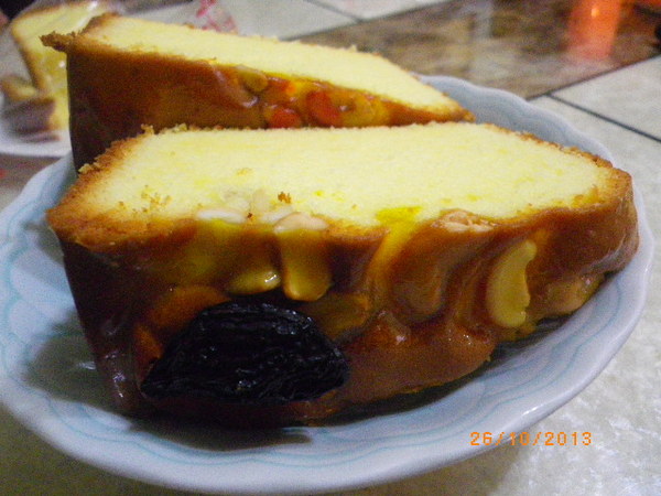 中崎蛋糕本舖(創始店):布丁蛋糕獻壽表心意