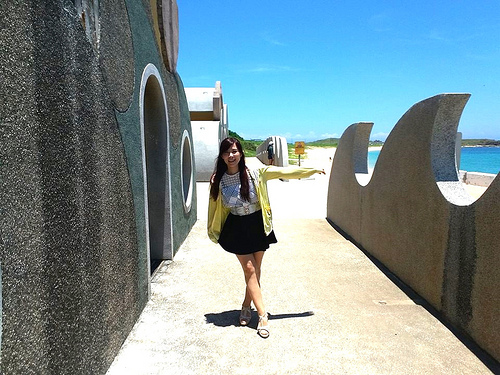 望安島-網垵口沙灘:【澎湖景點】澎湖望安網垵口沙灘~綠蠵龜保育區,人煙稀少的無污沙灘,夢幻漸層海洋讓人心醉忘情於拍照