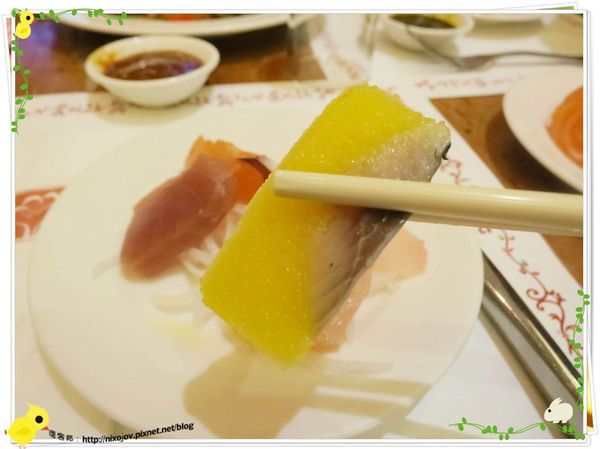 桃園-住都飯店晚餐buffet吃到飽-超出期待的美味-生魚片