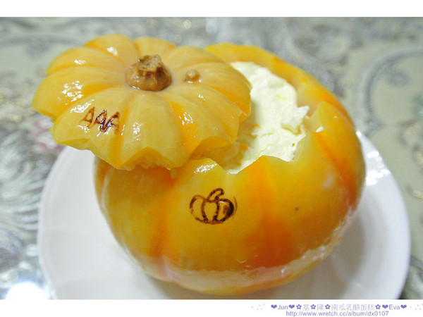 晟洸菓子坊:【食記】oO。。基隆 晟洸菓子坊 南瓜乳酪蛋糕 超可愛的南瓜造型蛋糕,好吃又可愛!。o○。