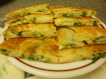 慕鈺華-手工三星青蔥餅(羅東本舖)：【慕鈺華三星蔥油餅】幸福好滋味～煎法為首要