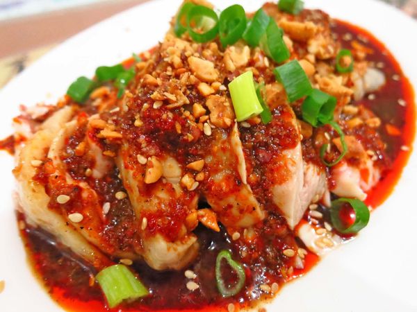 【台北美食】天府麵庄-麻而不辣吃了會想再吃的口水雞