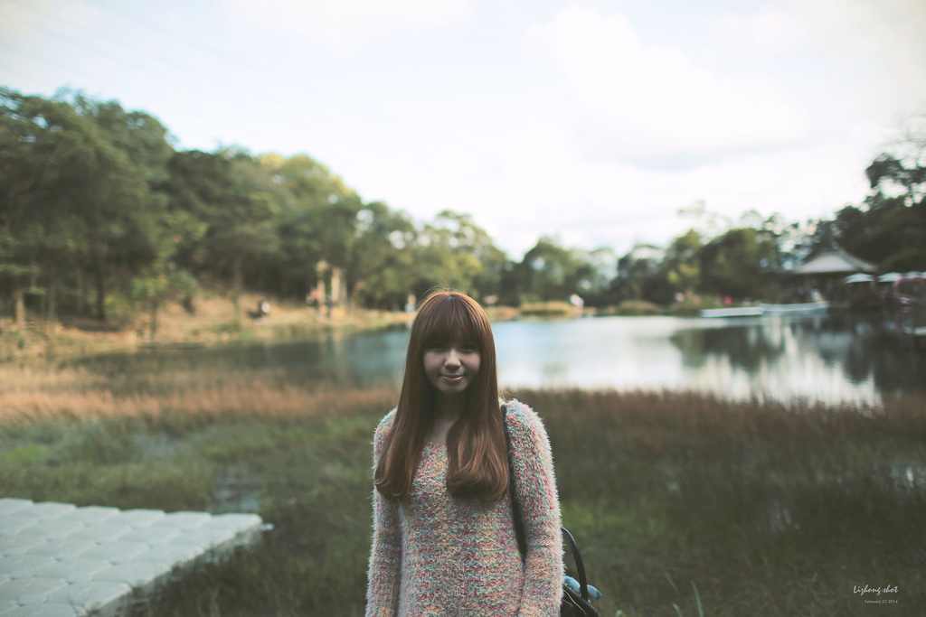 午後的新山夢湖