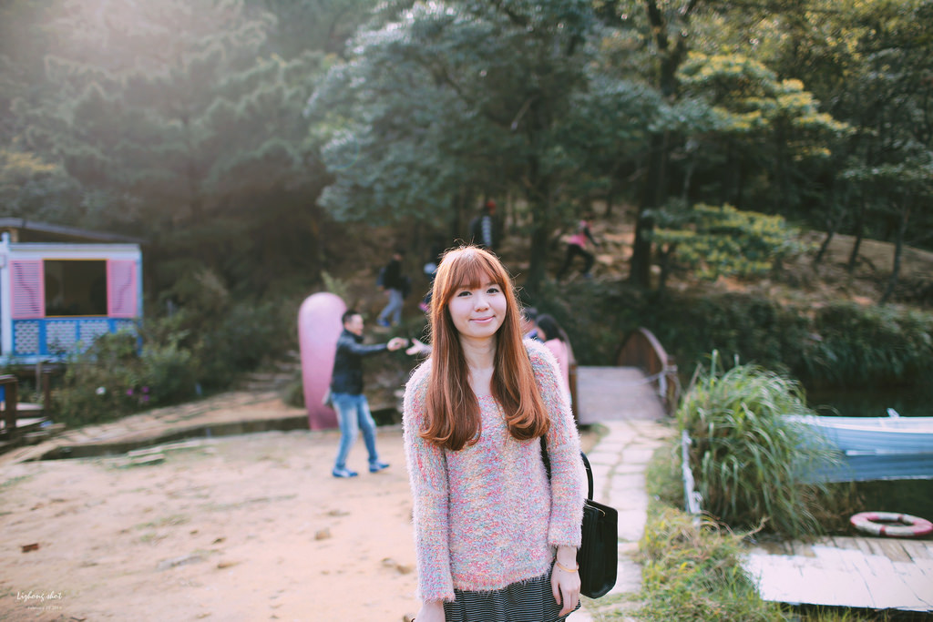 午後的新山夢湖