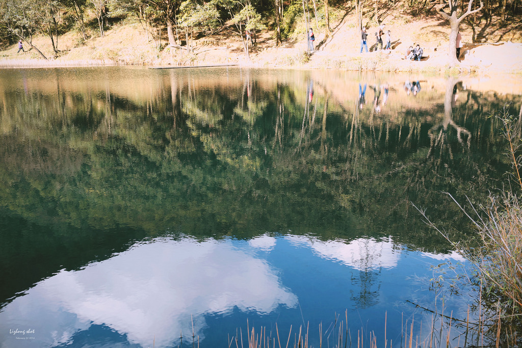 午後的新山夢湖