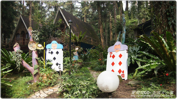 溪頭明山森林會館:【南投/鹿谷】明山森林會館~愛麗絲夢遊仙境