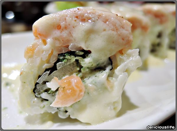 炙燒鮭魚起司壽司260-4