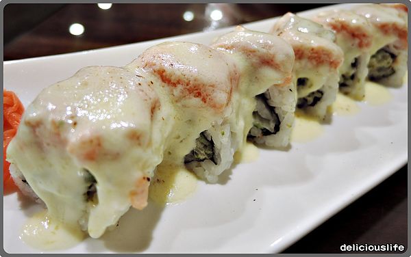 炙燒鮭魚起司壽司260-2