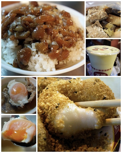 寧夏夜市：[夜市吃透透]寧夏夜市吃透透在地人推薦黏牙滷肉飯&燒麻糬