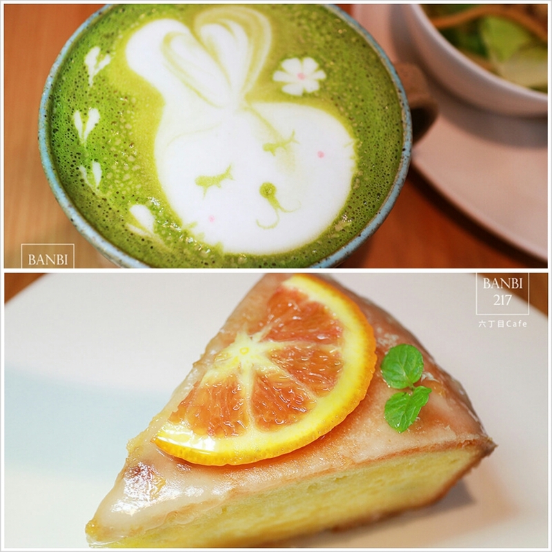 [台北]六丁目cafe:日系咖啡館,可愛拉花,手工烘培蛋糕,鹹派,下午茶(捷運松山機場站,民生社區,巷弄美食)