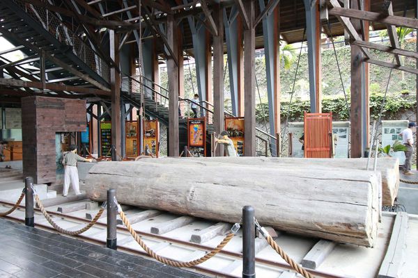 【南投旅遊】車程老街-山凹中的小車站