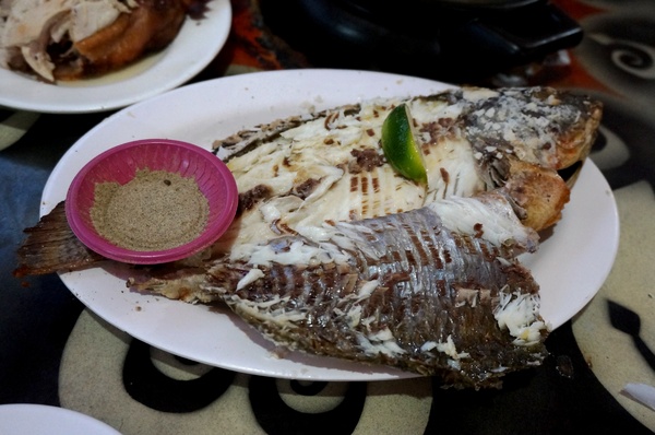 原始部落山地美食：[台東卑南] 原始部落 - 烤雞烤魚+原民舞蹈表演