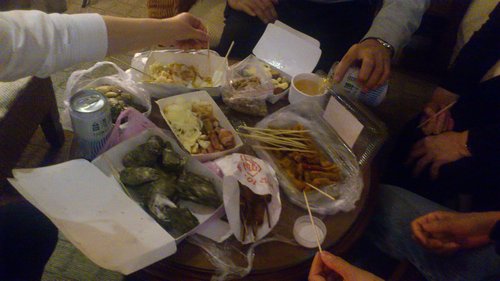 台南花園夜市：2012年12月台南自由行之花園夜市