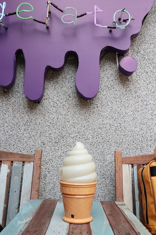 Banbi217 美食旅遊: i'S Gelato創意義式冰淇淋、法式薄餅、米布丁(甜點、輕食、下午茶)[台中西區美食]