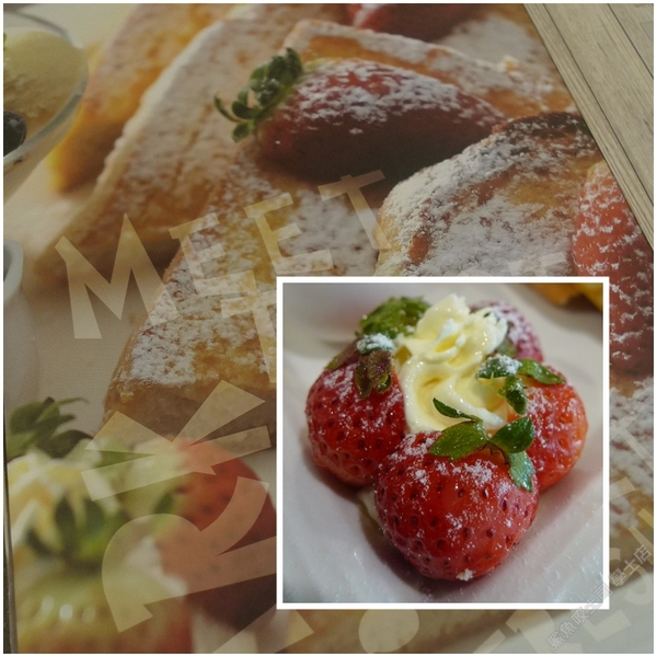 鯊魚咬土司：冬天的夢幻甜點-鯊魚咬土司草莓遊樂園布丁土司