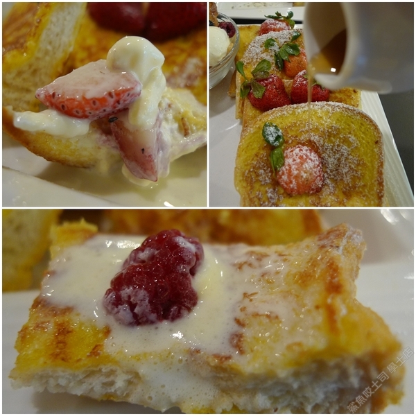 鯊魚咬土司：冬天的夢幻甜點-鯊魚咬土司草莓遊樂園布丁土司