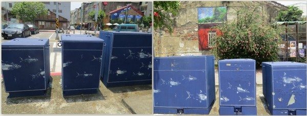 海安路藝術街：遠看近看不同感觀的【台南海安路藝術街】