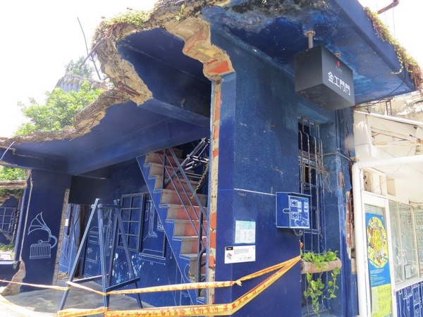 海安路藝術街：遠看近看不同感觀的【台南海安路藝術街】