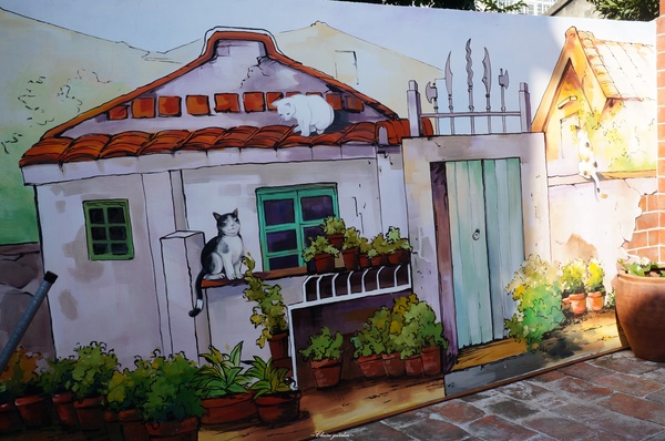 府中街：[2015台南行]中西區 府中街~小巷亂闖之發現文藝新景點