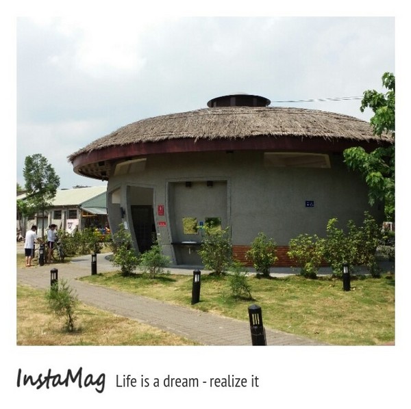 東勢客家文化園區：【台中景點】頭戴竹蜻蜓的大型公仔~東勢客家文化園區