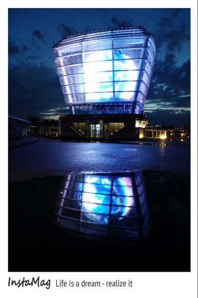 世博台灣館(Taiwan Pavilion Expo)：【新竹景點】巨型的天燈造型~世博台灣館