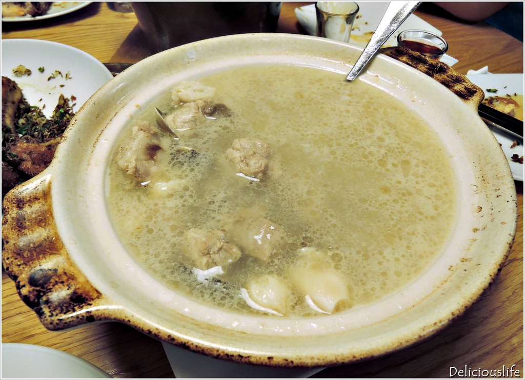 香蒜蛤蜊排骨湯380-1
