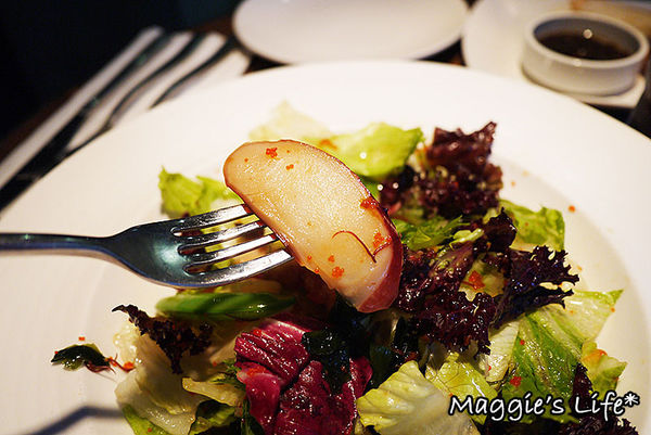 好米亞義法餐酒館:台北東區。捷運忠孝敦化【好米亞義法餐酒館】在台灣就能品嚐歐式風味料理◆碳烤海鮮拼盤。戰斧豬排