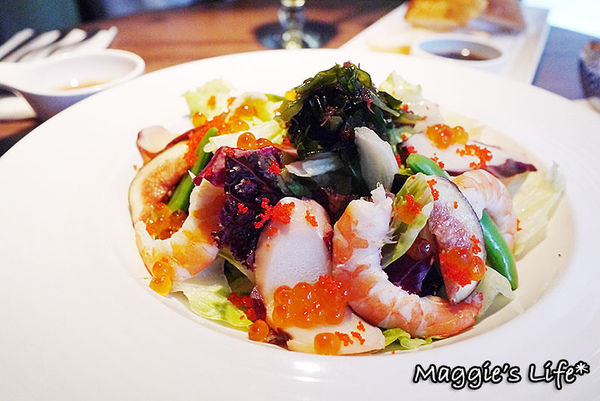 好米亞義法餐酒館:台北東區。捷運忠孝敦化【好米亞義法餐酒館】在台灣就能品嚐歐式風味料理◆碳烤海鮮拼盤。戰斧豬排