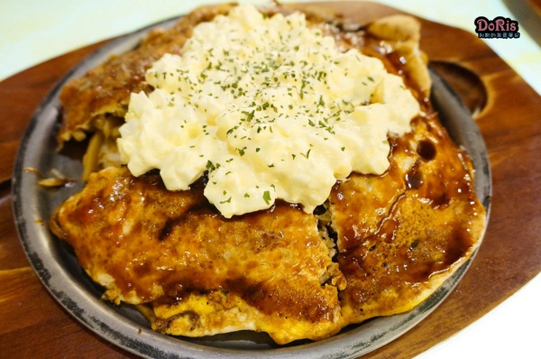 波天久：台北松山 日本大阪的老字號摩登燒-BOTEJYU屋台(微風廣場)