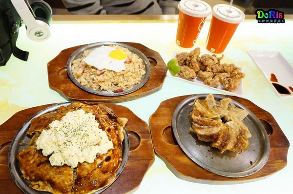 波天久：台北松山 日本大阪的老字號摩登燒-BOTEJYU屋台(微風廣場)