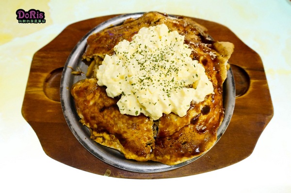 波天久：台北松山 日本大阪的老字號摩登燒-BOTEJYU屋台(微風廣場)