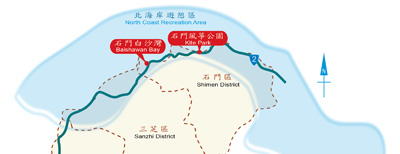 石門風箏公園：❤遊記❤├新北市石門┤石門風箏節。風箏公園+老梅石槽♥