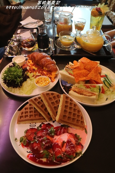 咖啡弄(劍潭店):【台北士林區】精緻下午茶『咖啡弄-劍潭店』鬆餅/三明治/咖啡/水果茶/輕食/捷運劍潭站