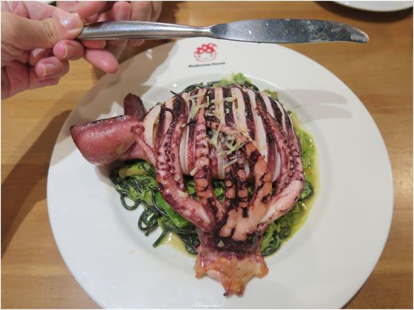 蘑菇森林義大利麵坊：台北 捷運中山站 蘑菇森林~藝術家的美味料理