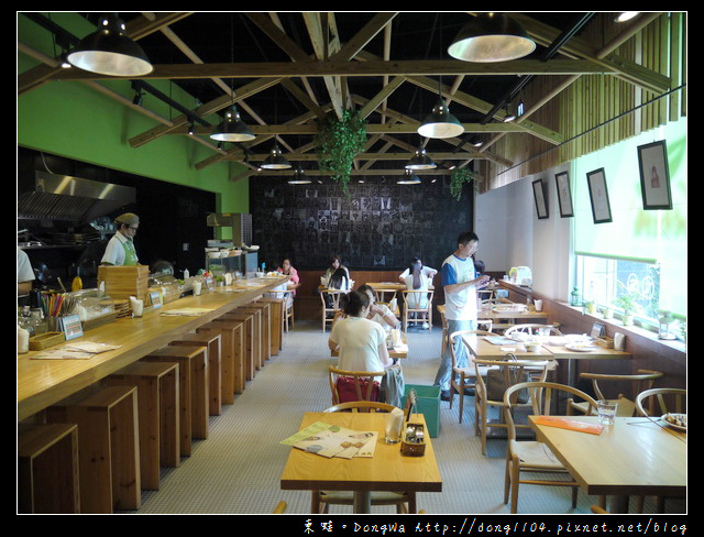 【台北食記】大安森林公園下午茶。舞蔬弄果信義店