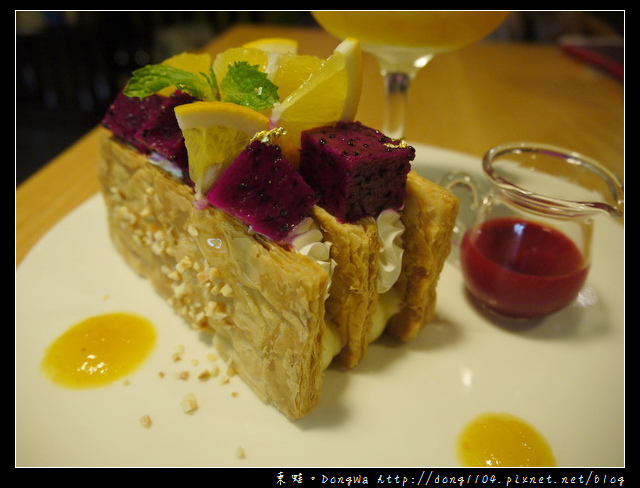 【台北食記】大安森林公園下午茶。舞蔬弄果信義店