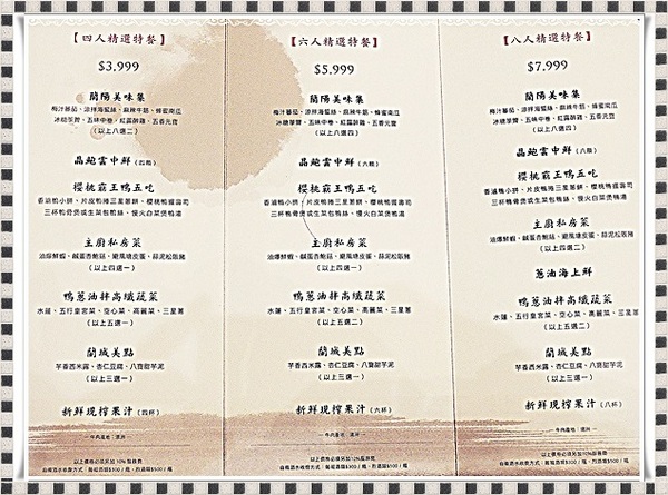 蘭城晶英酒店 紅樓中餐廳:✜ 媽媽咪呀! 讓人開了眼界滴