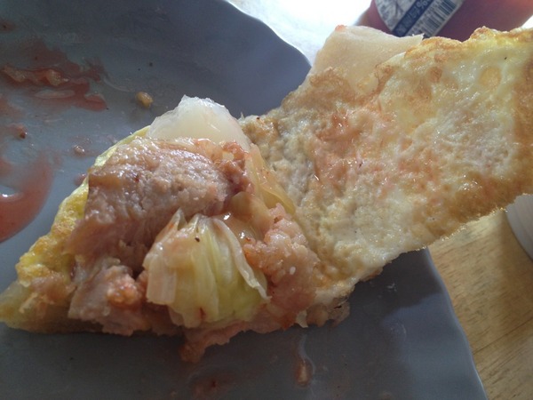 阿婆蛋餅:<中式早餐>阿婆蛋餅-香酥脆卡滋卡滋餅皮,營養均衡的加菜蛋餅