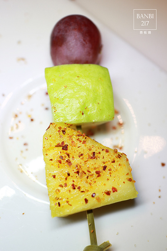 Banbi217 美食旅遊: 泰板燒 泰式料理結合鐵板燒 (捷運信義線大安森林公園站餐廳)