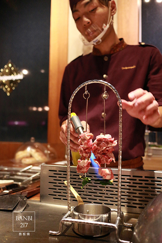 Banbi217 美食旅遊: 泰板燒 泰式料理結合鐵板燒 (捷運信義線大安森林公園站餐廳)