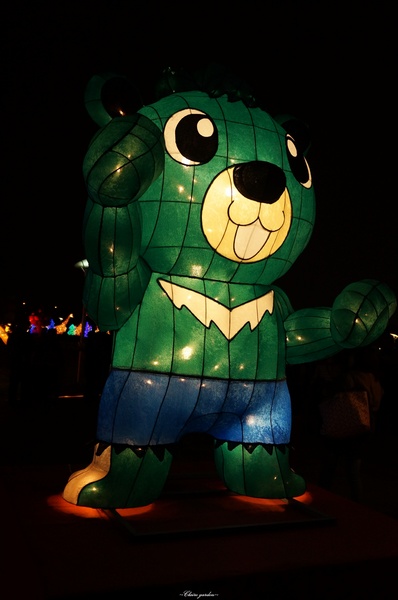 2015臺北燈節：[捷運圓山站]2015台北燈會~浪漫水晶燈橋、天壇、英熊聯盟、海賊羊