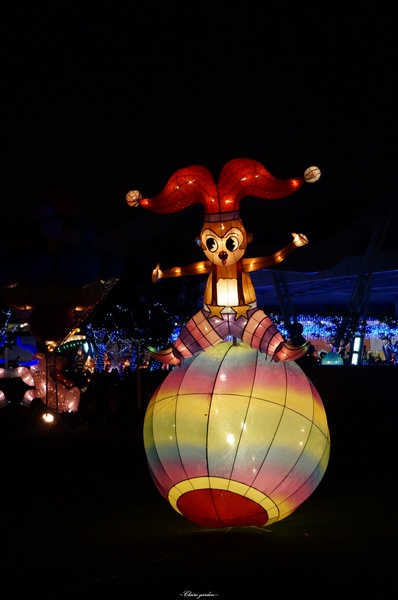 2015臺北燈節：[捷運圓山站]2015台北燈會~浪漫水晶燈橋、天壇、英熊聯盟、海賊羊