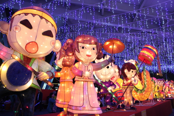 2015臺北燈節:2015臺北燈節/金喜羊/元宵燈會花博公園圓山園區