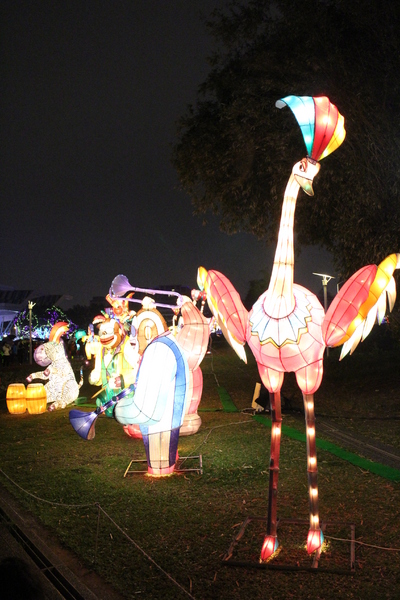 2015臺北燈節:2015臺北燈節/金喜羊/元宵燈會花博公園圓山園區