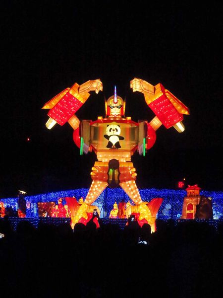 2015台北燈會、台北圓山花博公園燈節