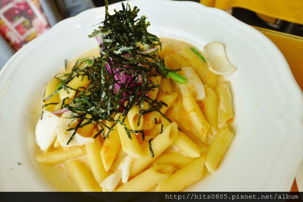 瑪琪朵義式廚房(峨嵋店):台北-在口中彈跳明太子花枝奶油筆管麵.瑪琪朵義式廚房