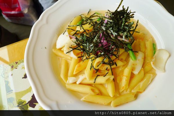 瑪琪朵義式廚房(峨嵋店):台北-在口中彈跳明太子花枝奶油筆管麵.瑪琪朵義式廚房