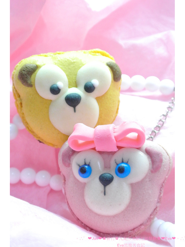 凡妮莎南歐花園餐廳:【食記】oO。新竹 凡妮莎南歐花園餐廳 達菲熊(Duffy)馬卡龍 日本最火紅的人手一隻達菲熊竟然做成馬卡龍啦!超可愛捨不得吃~。o○。